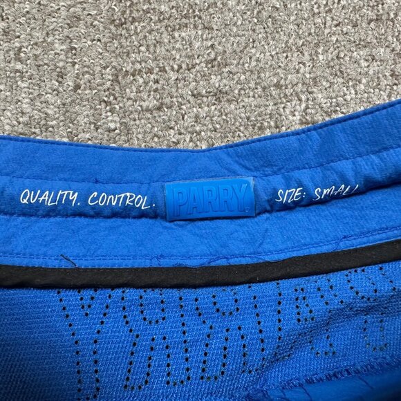 Parry Athletics Control Short V2 Mixed Martial Arts MMA Bright Blue Men's Small - Picture 3 of 3